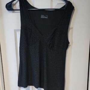 Gilligan & O'Malley Black Tank Top